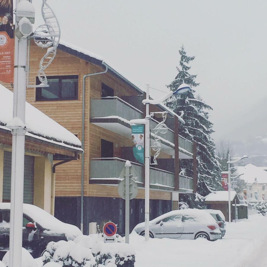 Ferienwohnung La Niche Brides-les-Bains Exterior foto